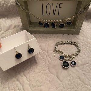 Kennet Cole blue jewelry set!